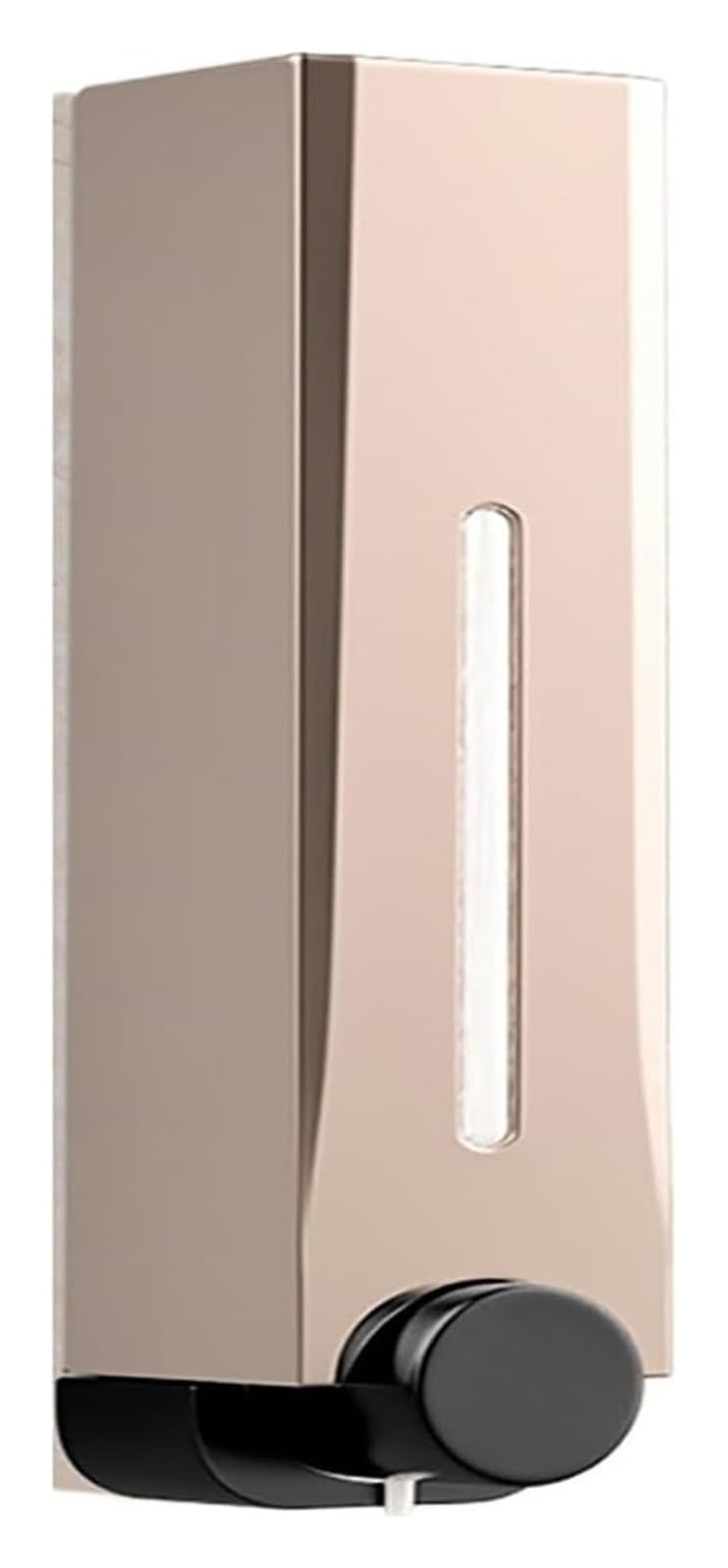 Soap Dispenser, Wall Mounted Soap Dispenser 500ML Multicolor Manual Press(Gold)