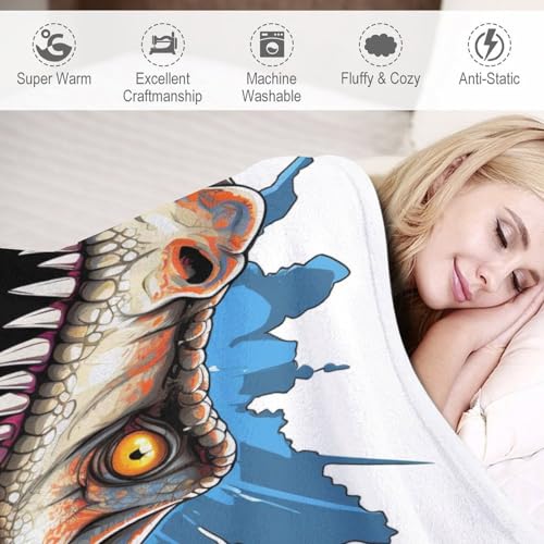 Couverture dinosaure pour soirées cocooning sur le sofa - 6