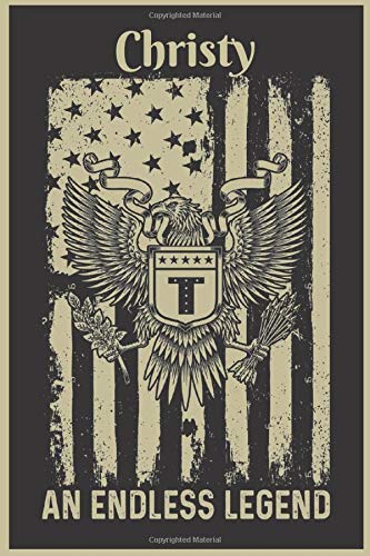 Christy - An endless legend.: Notebook Planner - 6x9 inch Daily Planner Journal, To Do List Notebook, Daily Organizer