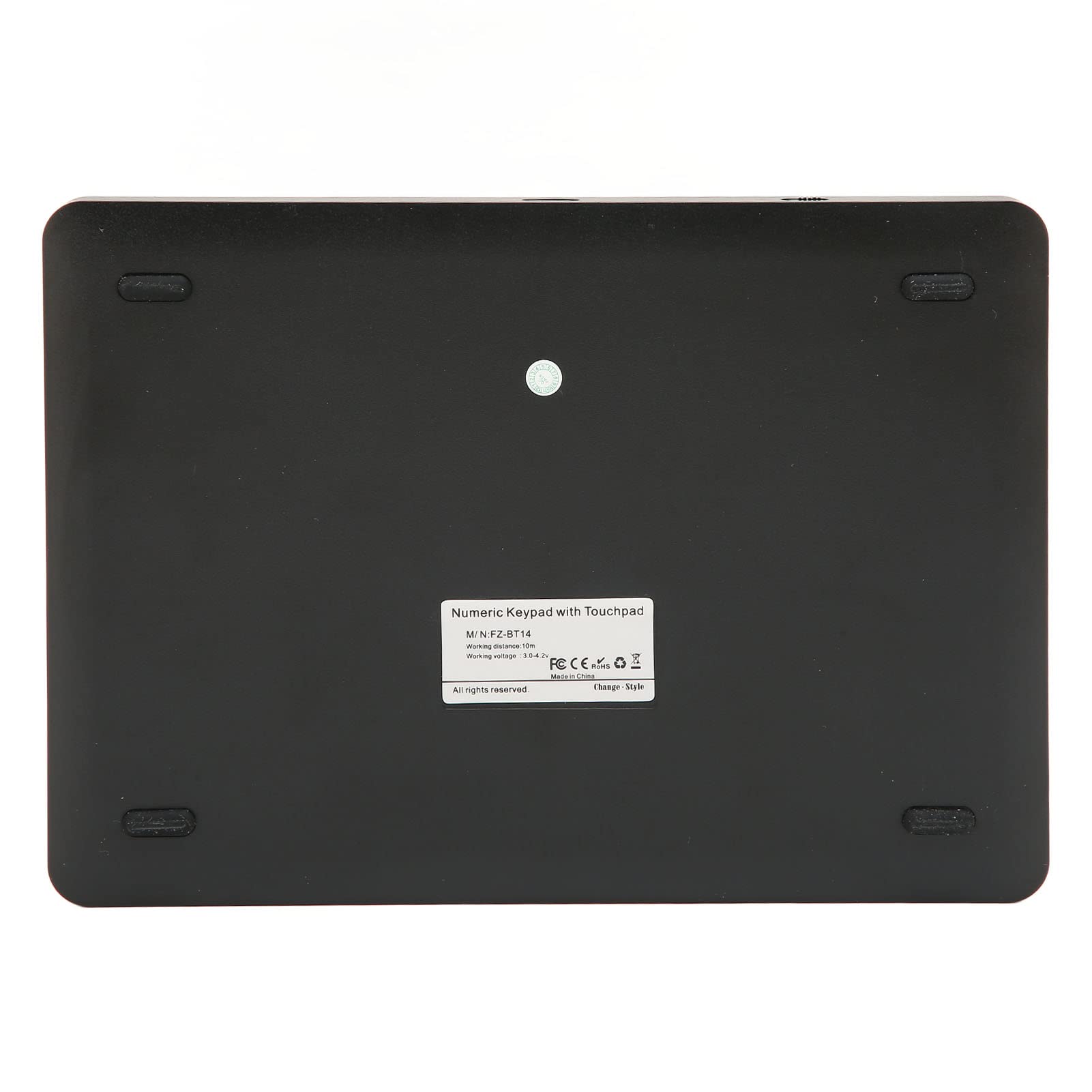 AMONIDA Tastierino Numerico Wireless Touchpad Ergonomico a 22 Tasti Dual Mode per Lavoro Remoto ABS Portatile