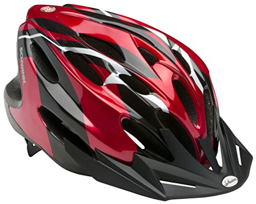 Schwinn SW77496-2 Merge Adult Helmet, Black/Red