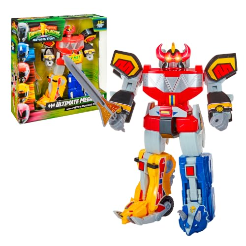 Megazord Electrónico Power Rangers Bizak figura articulada con sonidos y megaespada 62518691