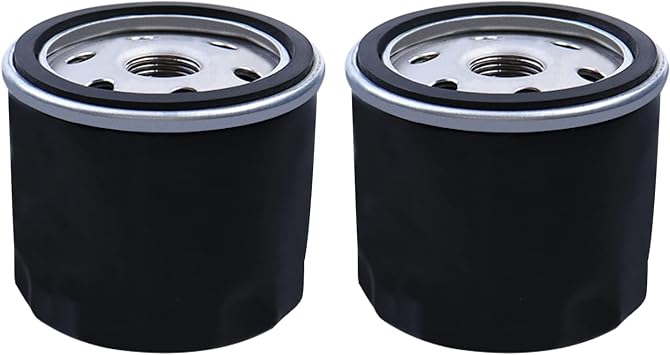 2 Pcs Oil Filter Replacement for Kohler Engine Lawn Mower Excellent 1205001-S 12 050 01-S1 Oil Filter Black
