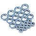 BRKRC 20PCS Steel Rubber Sealed Ball Bearing Kit for Redcat Volcano EPX Pro & Redcat Tornado EPX Pro Upgrade Parts