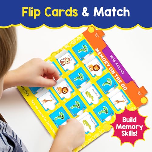 Image of Smartivity Memory Game for Kids Ages 3+ Years | Fun Matching Game - 12 Theme Cards & 3 Level Challenges I Birthday Gift for Boys & Girls I Preschool Learning Toy for 3,4,5,6 Years Age