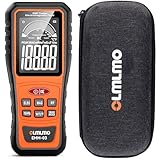 Olmlmo EMF Meter,4-in-1 Rechargeable Digital Electromagnetic Field Radiation Detector for EF MF Temperature,5G Cell Tower, Signal, for Home & Office EMF Inspections,Ghost Hunting