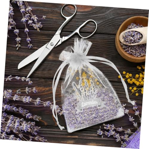 20 Bolsitas de Organza Lila para Hierbas y Flores miniatura 5