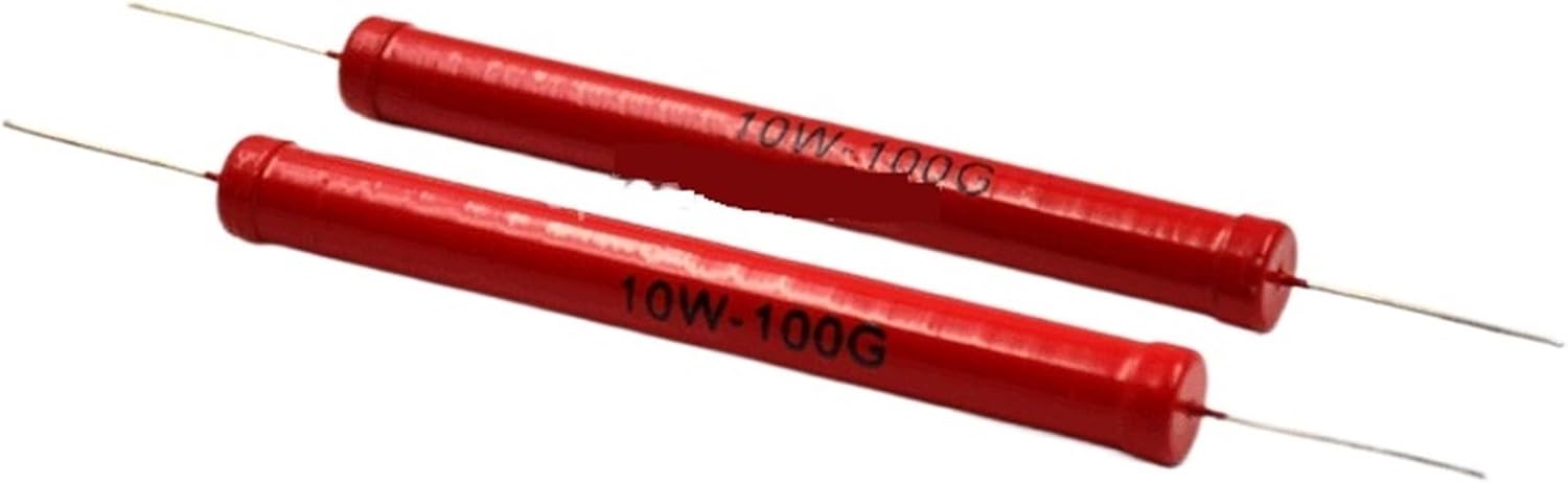 RI80 10w glass film.Inductive.High voltage.Glass glaze.Large resistance.resistor(3M ohm)