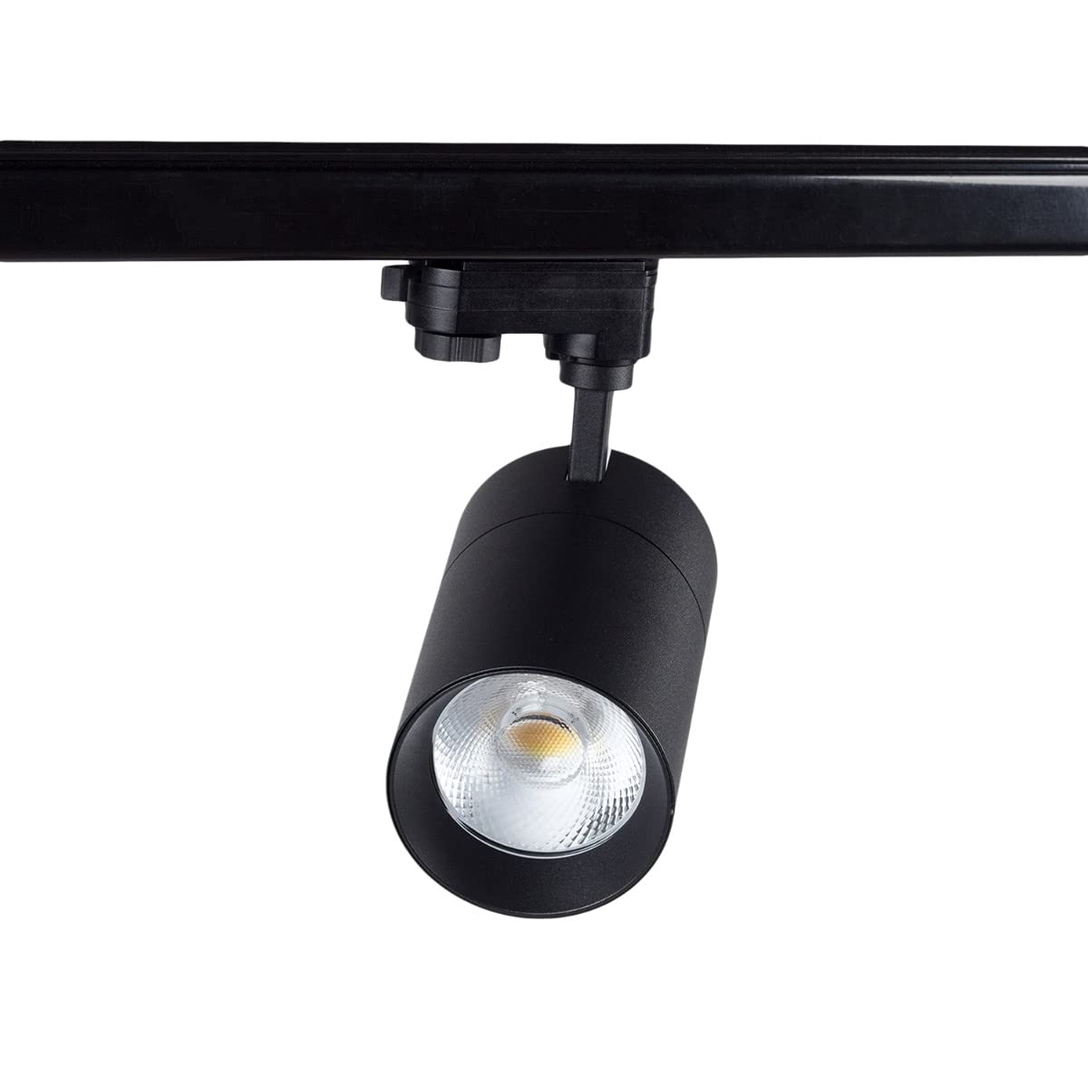 Blaupunkt LED Track Light, 1-Phase Rail, Ceiling Lighting, 30W, Color Switch, 2700 Lumens, Dimmable, Easy Installation, Black