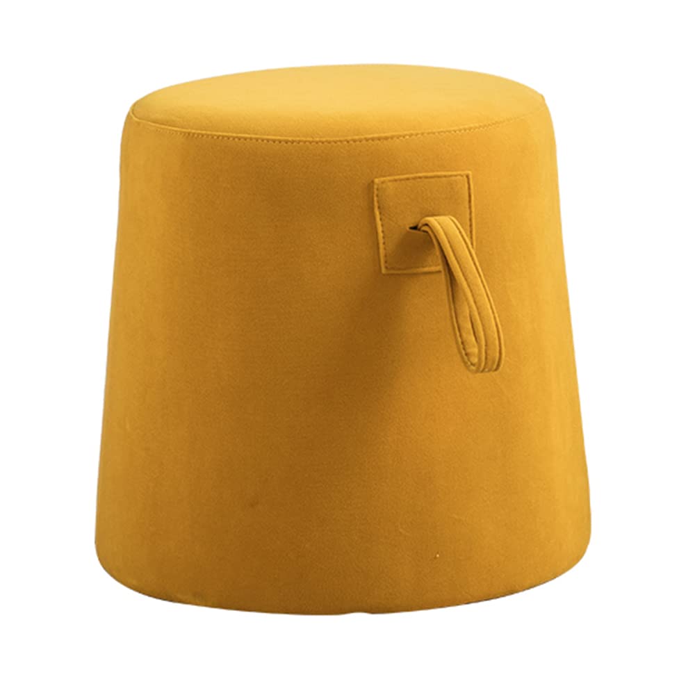 Repose-pieds de salon pour soulager les jambes lourdes avec tabouret en tissu doux