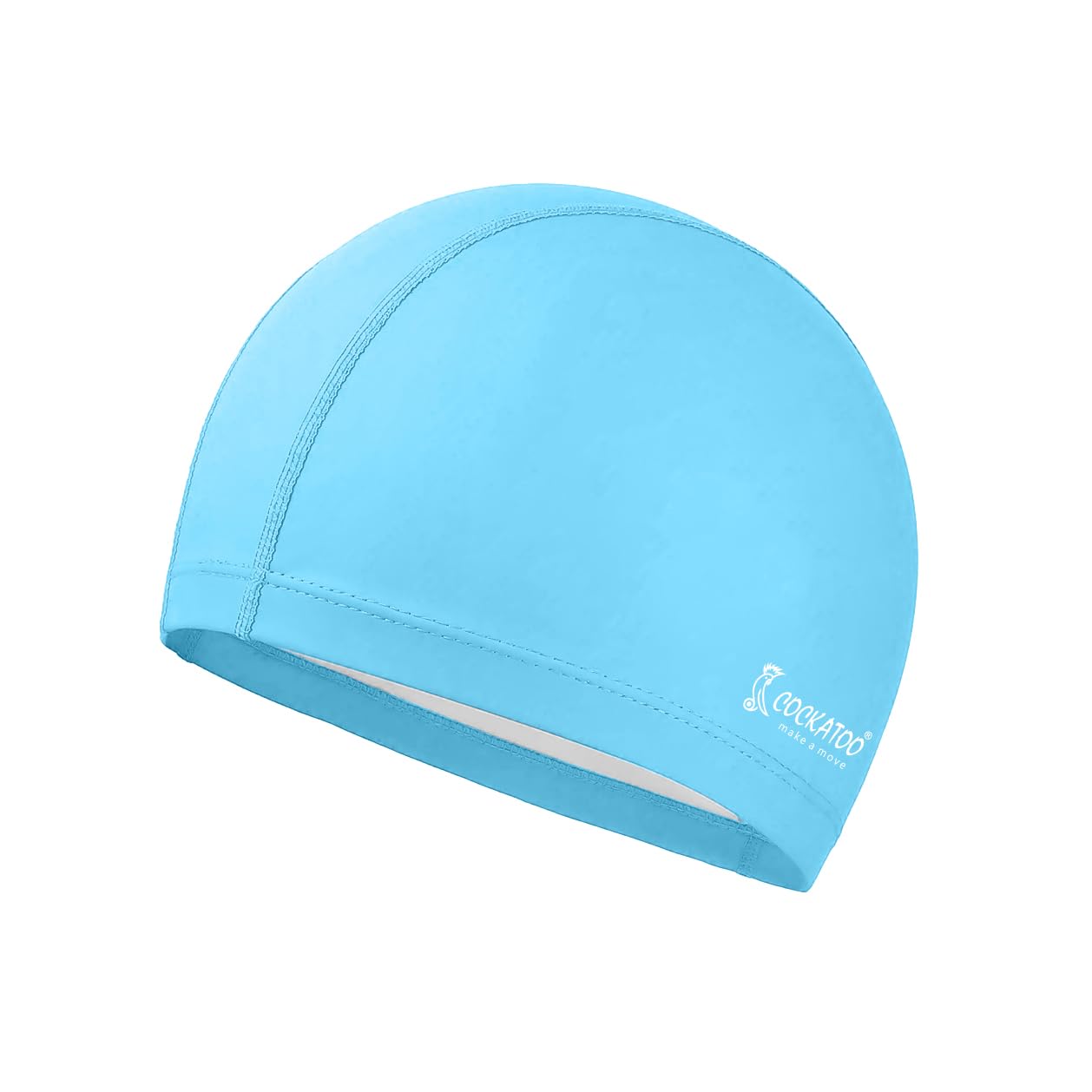 Cockatoo SC04-Swimming Cap PU for Adults, Swimming Caps for Men & Women
