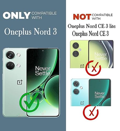 Image of Jkobi Back Cover Case for Oneplus Nord 3 (Textured Grip Design | Camera Protection | Slim and Light Weight | Soft Touch and Feel | Black)