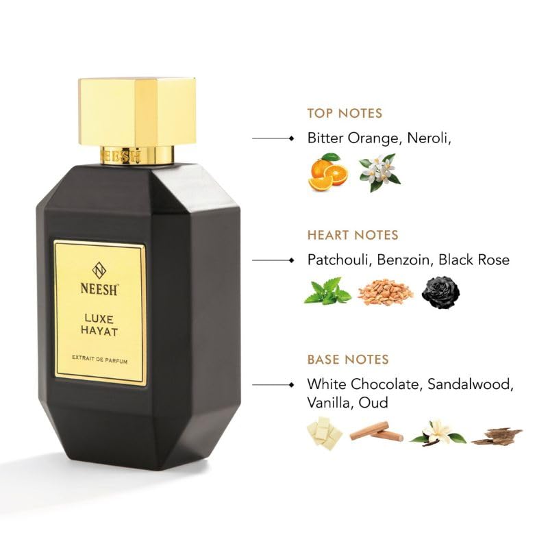 Luxe Hayat (100ml) Extrait De Parfum, Perfume for Men, Luxury Long Lasting Perfume - Image 3