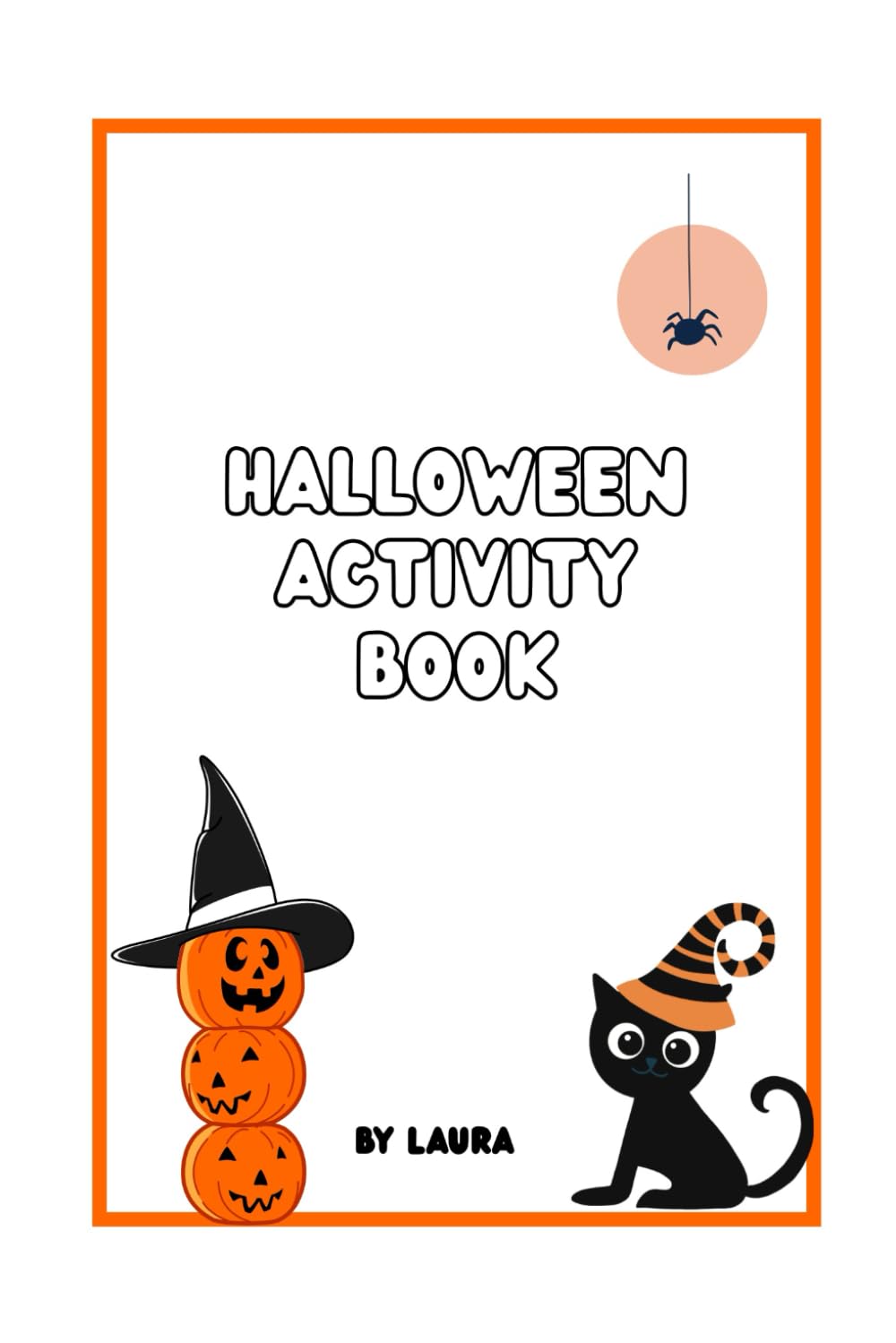 Halloween Activity Book for children