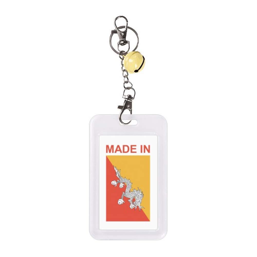 Protection carte de crédit Bhoutan étui RFID cloche jaune - 5