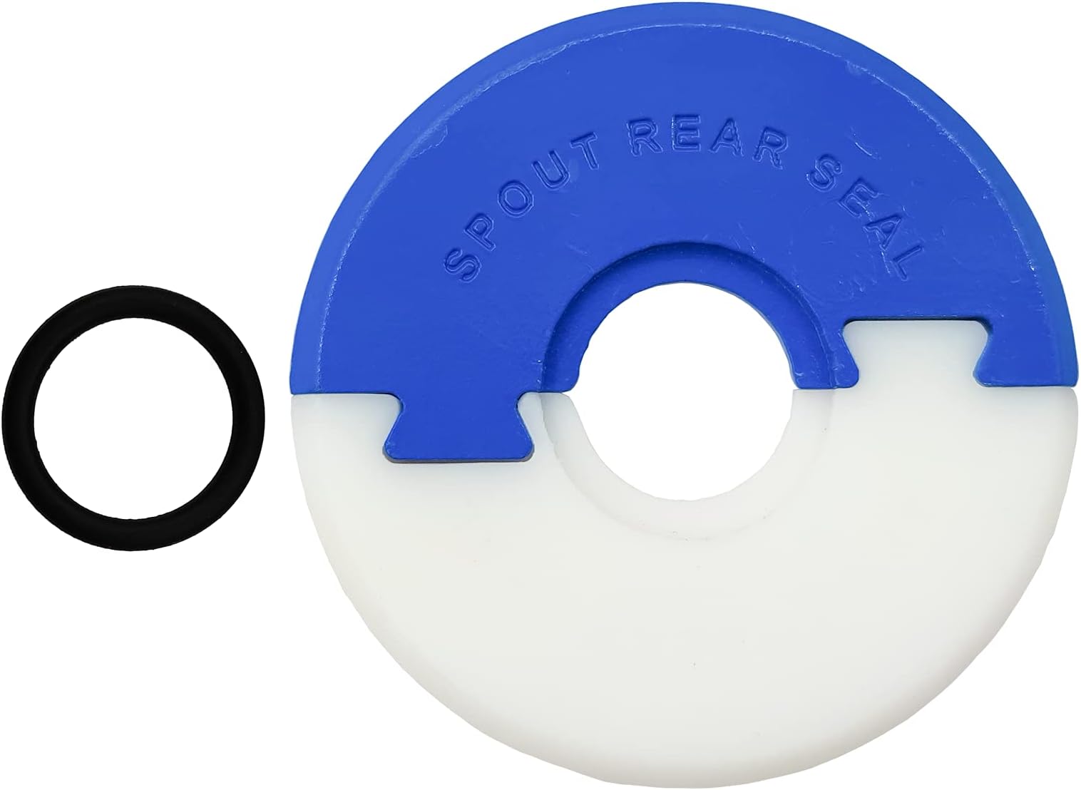 Bathtub Spout Pipe Seal, Block Water Past Through Finished Wall, Tub Spout Water Leakage Disc Seal, Bath Wall Waterproof Protection for Copper Pipe (1/2" Copper Pipe 0.63in (16mm))