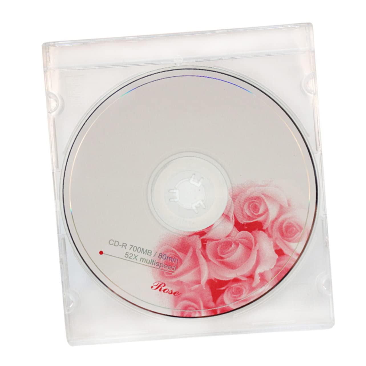 Custodia CD Trasparente in Plastica, Contenitore per 2 CD o Dvd, Confezione da 10 Pezzi, Facile da Trasportare, per Video Nozze e Diario Ragazzo Ragazza
