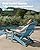 YEFU Adjustable Adirondack Chair with Footrest, 5-Level Adjustable Adirondack Chair with Retractable Ottoman & Cup Holder, Folding Adirondacks Chairs Use for Outdoor, Pool, Patio, Fire Pit
