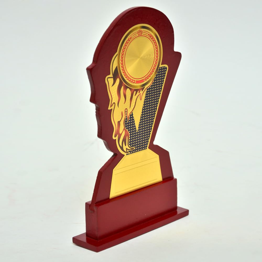 Golden Cup Trophy for Sports, Event & Functions (Medium, 21cm Height x 12cm Width x 3cm Depth)-image-22