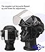 LEJUNJIE Tactical MICH 2000 Fast Helmet with Clear Riot Visor Face Shield Sliding Goggles for Airsoft Paintball CS War Games Outdoor Sports