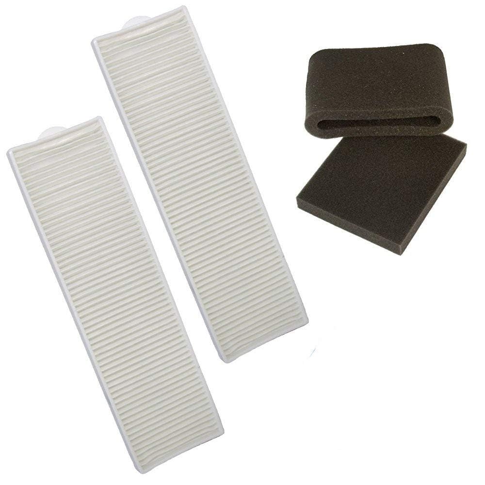 HQRP Filter Kit compatible with Bissell Lift-Off Revolution Pet 37604, 3750, 3760, 37601, 37602, 37605, 37606, 37607, 37608, 3760H, 3760J, 3760P, 3760R, 3760T, 3760V Vac Vacuum Cleaner