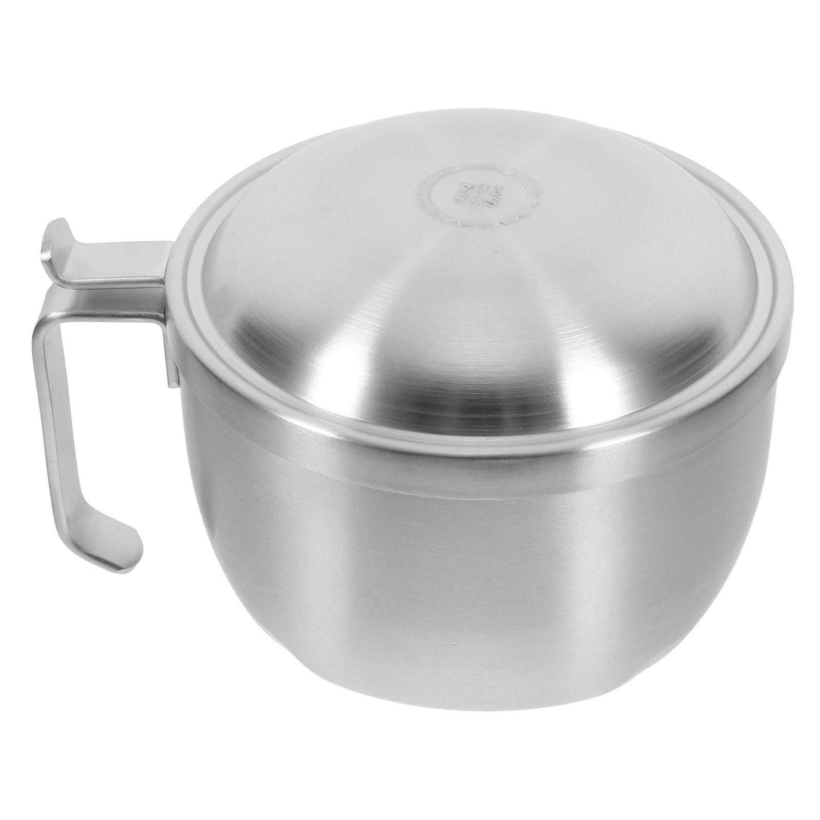 ULTECHNOVO Tazón de Sopa Tapa de Acero Inoxidable de 1200ml, Ligero y Fácil de Limpiar, Adecuado para Comida Portátil y Uso Diario Cocina