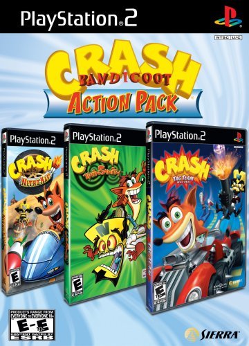 Image of Crash Bandicoot Action Pack - PlayStation 2 (Renewed)