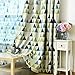 AliFish 1 Panel Geometric Triangle Pattern Thermal Insulated Semi-Blackout Curtains Room Darkening Children's Study Room Curtains for Boys Girls Kids Room Grommet Process W39 x L84 inch