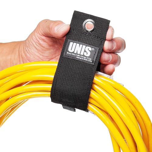 Image of 24 Pack Heavy Duty Large 13-inch Extension Cord Storage Extendable Cable Ties Strap Loop Hanger Organizer for Cable, Hose, Power Cord, and Rope
