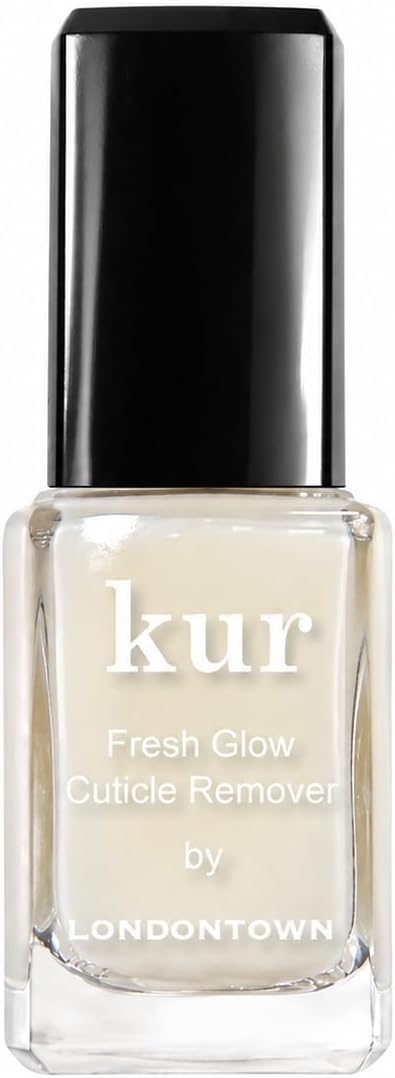 Fresh Glow Cuticle Remover - Instant Cuticle Remover Liquid - No Tool or Cutting Moisturizing Softening Nail Care for Dry, Damaged Cuticles, .40fl oz