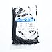 Dxg Zip Ties, 100 Pack 4 Inch Self-Locking Nylon Cable Ties (Black)