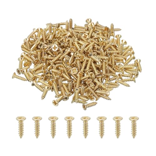 Tornillos autoperforantes ST2x8mm cabeza pan 500 piezas miniatura 1