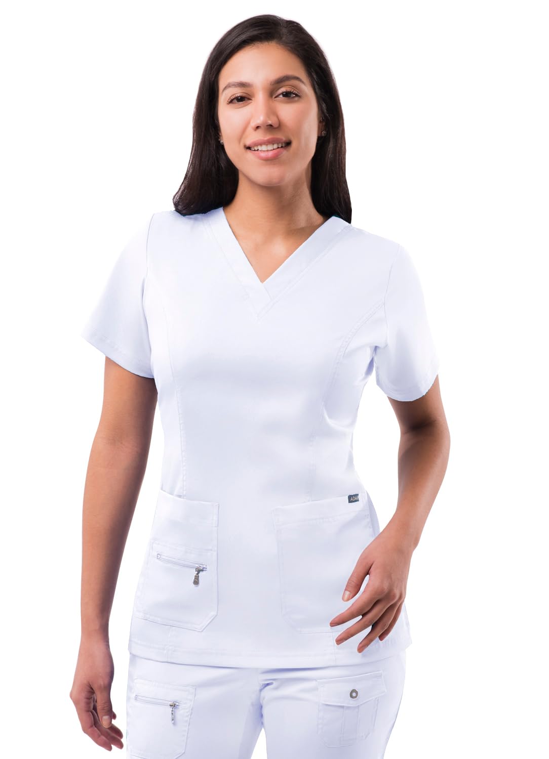 Adar Pro Scrubs for Women - Elevated V-Neck Scrub Top