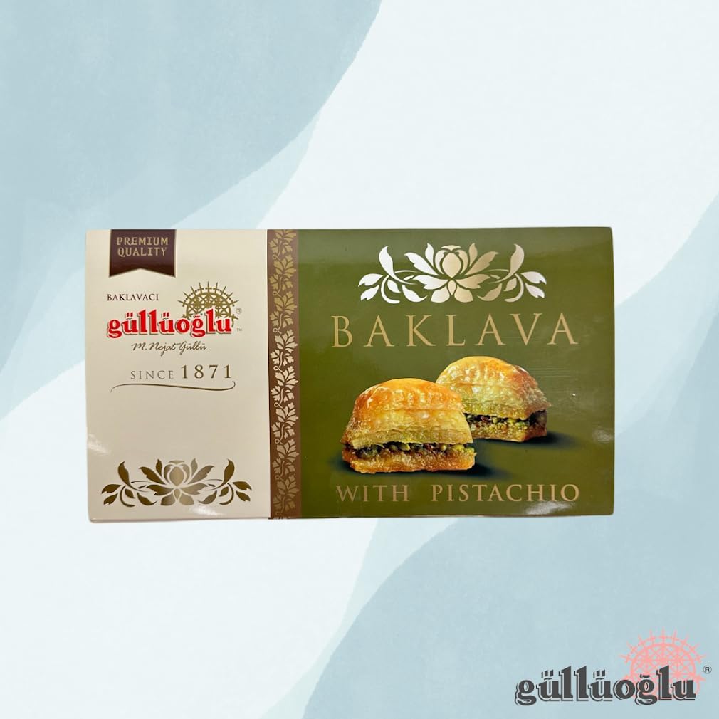 Gulluoglu's Pistachio Baklava 14 pcs 1.1 lb