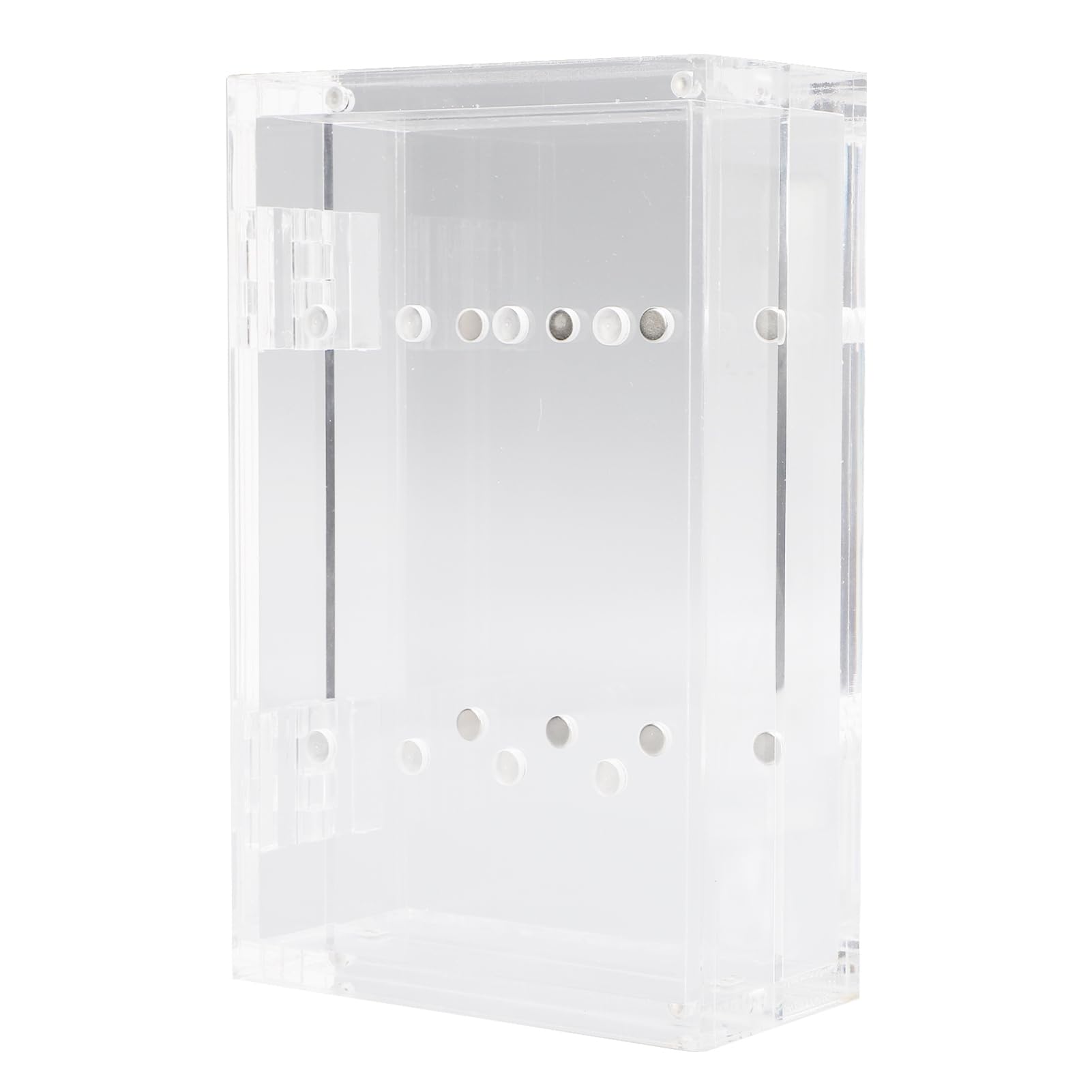 Jelquix 8 Hole Acrylic Tweezer Holder Stand for Eyelash Extension Tweezers Organization in Salon or Home, Durable Transparent Design
