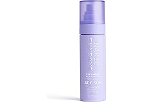 SPF50+ Hydrating Glow Mist 75ml - Sunscreen Spray for Your Face