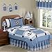 Come Sail Away Nautical Childrens Bedding 4 Piece Boys Twin Set