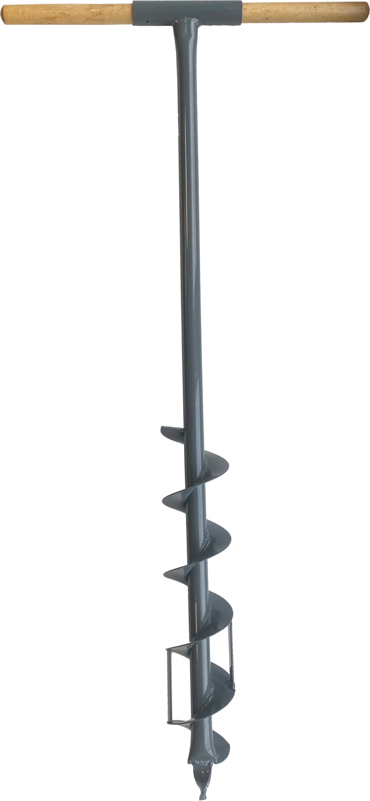 Berger + Schröter 50192 - Trivellatore per Terreno, 9 cm, Colore: Grigio