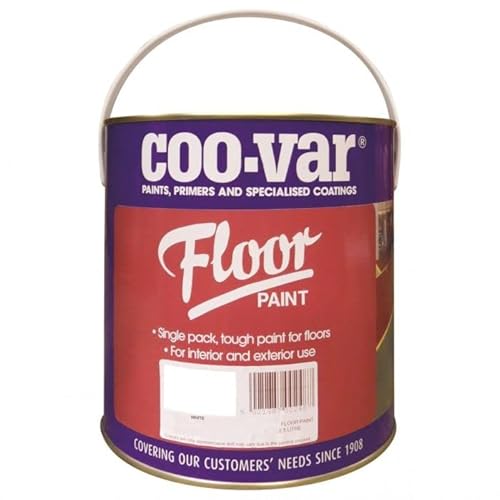 Coo-Var® Floor Paint White 2.5ltr | 111/G136/1/E