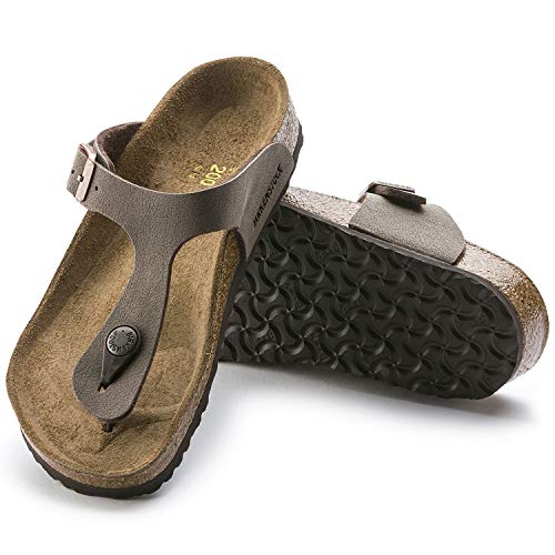 Birkenstock Unisex Kid's Sandals, Nubuck Mocca, 13 UK Child Narrow4