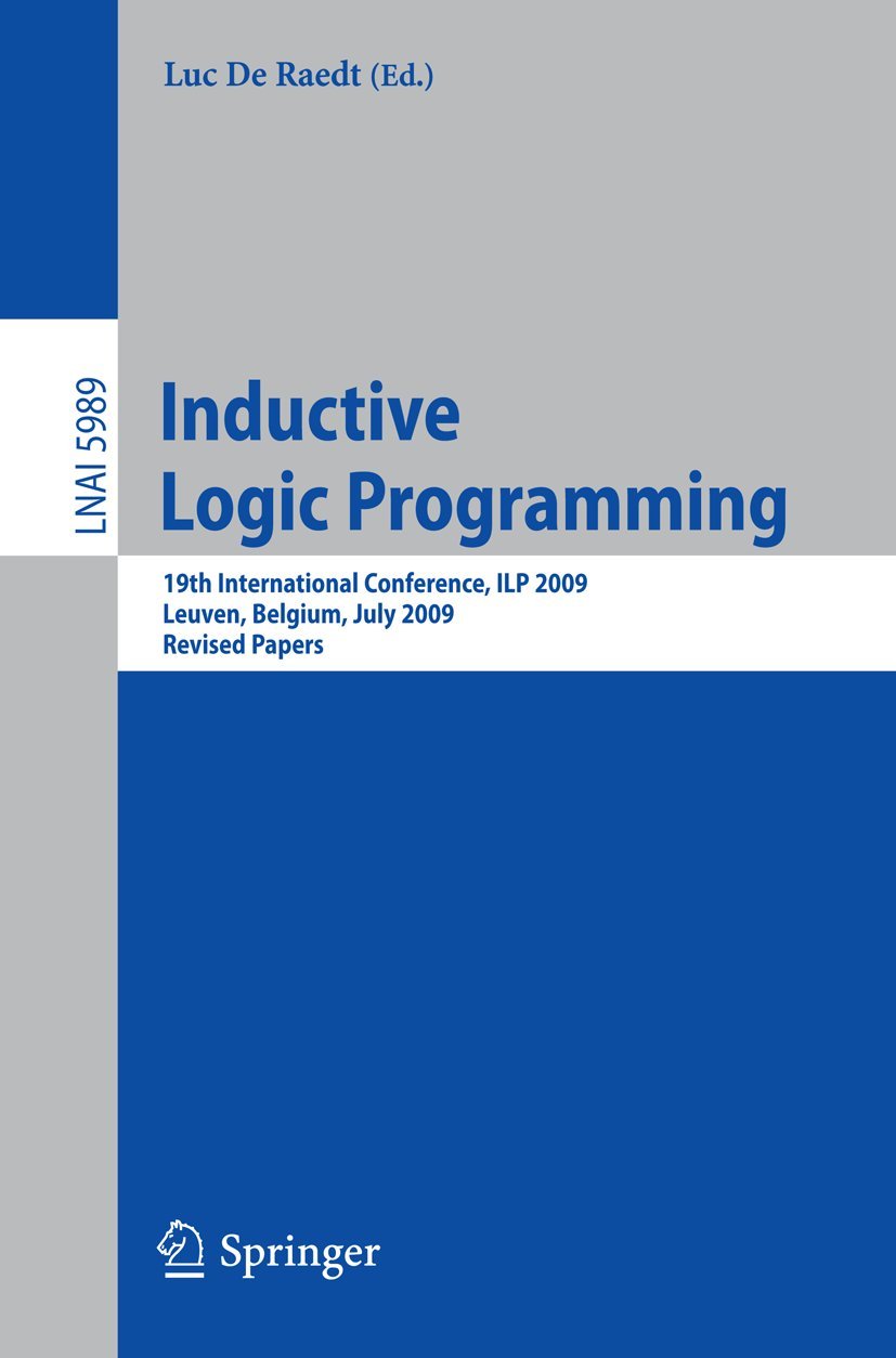 Amazon.com: Inductive Logic Programming: 19th International Conference ...