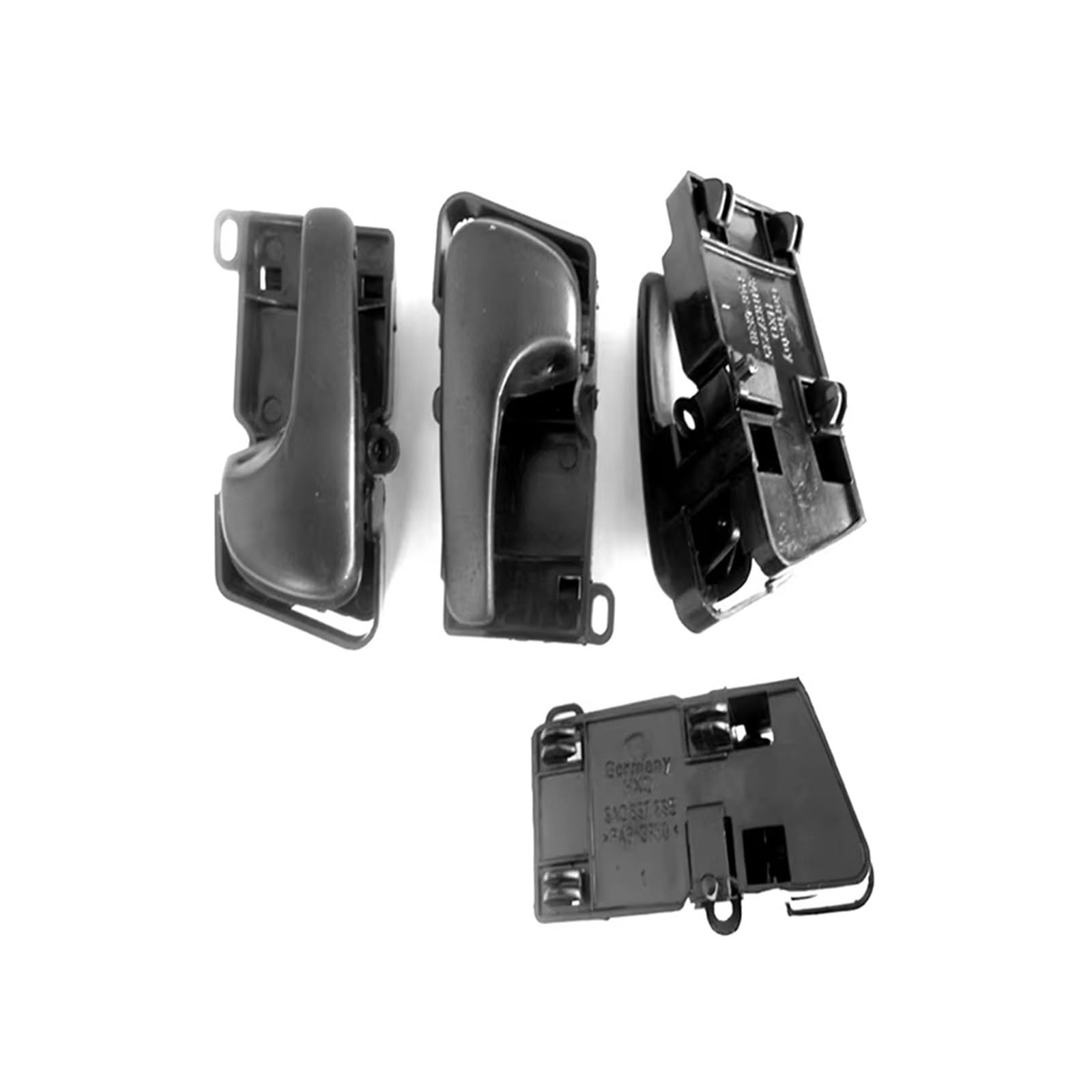 Eshgtuo One Color Interior Door Handle Replacement 4Piece For Vw For Passat For B4 Door Handle Interior Handle Four Door Handles 3A0837235 3A0 837236 Interior Door Pull Handle Trim