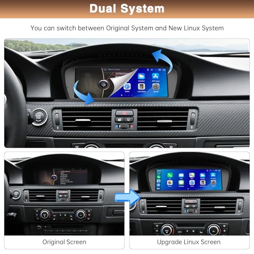 Radio Android Auto 8.8 pulgadas para BMW Series 3 E90-E93 miniatura 6