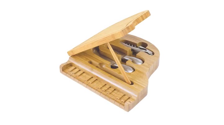 Amazon.com: TOSCANA - a Picnic Time brand Piano Cheese Board