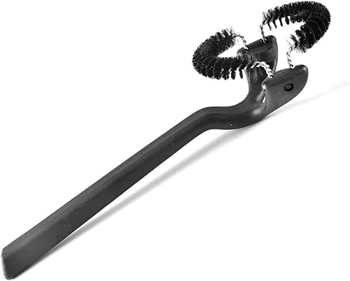 MUMAX Limpiador de brochas para cafetera de 2.283in para cafetera, máquina de café espresso de nailon, cepillos redondos para molino barista,