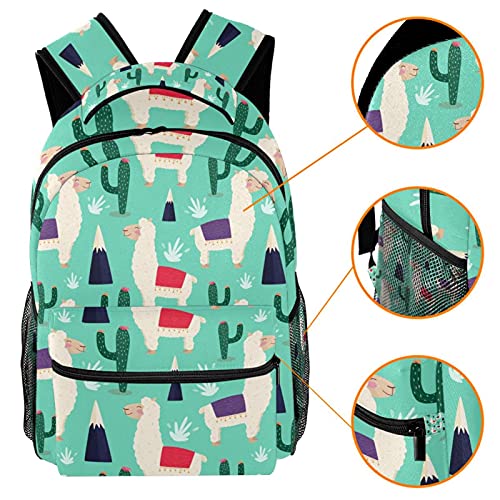 Sac à dos d'école au style décontracté pour le lycée - 3