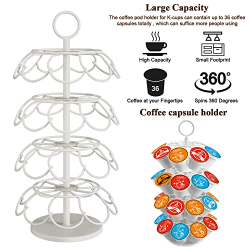 Support rangement capsules café 36 dosettes pour vider vos tiroirs