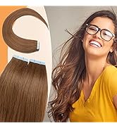 Tape Extensions Echthaar 20 stück Remy Echthaar Extensions Tape In Haarverlängerung glatt 50g - 5...