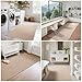 YDKGL 2x6 ft Boho Kitchen Runner Rugs Mat Non Slip Woven Runners for Hallways Washable, Soft Long Entryway Laundry Hall Floor Runner Carpet for Indoor Backdoor Bedroom Kitchen Living Room, Brown