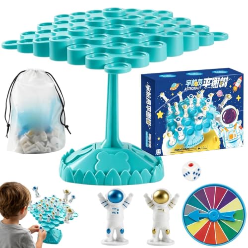 Juego de equilibrio de astronautas Space Balance Tree juguete educativo infantil